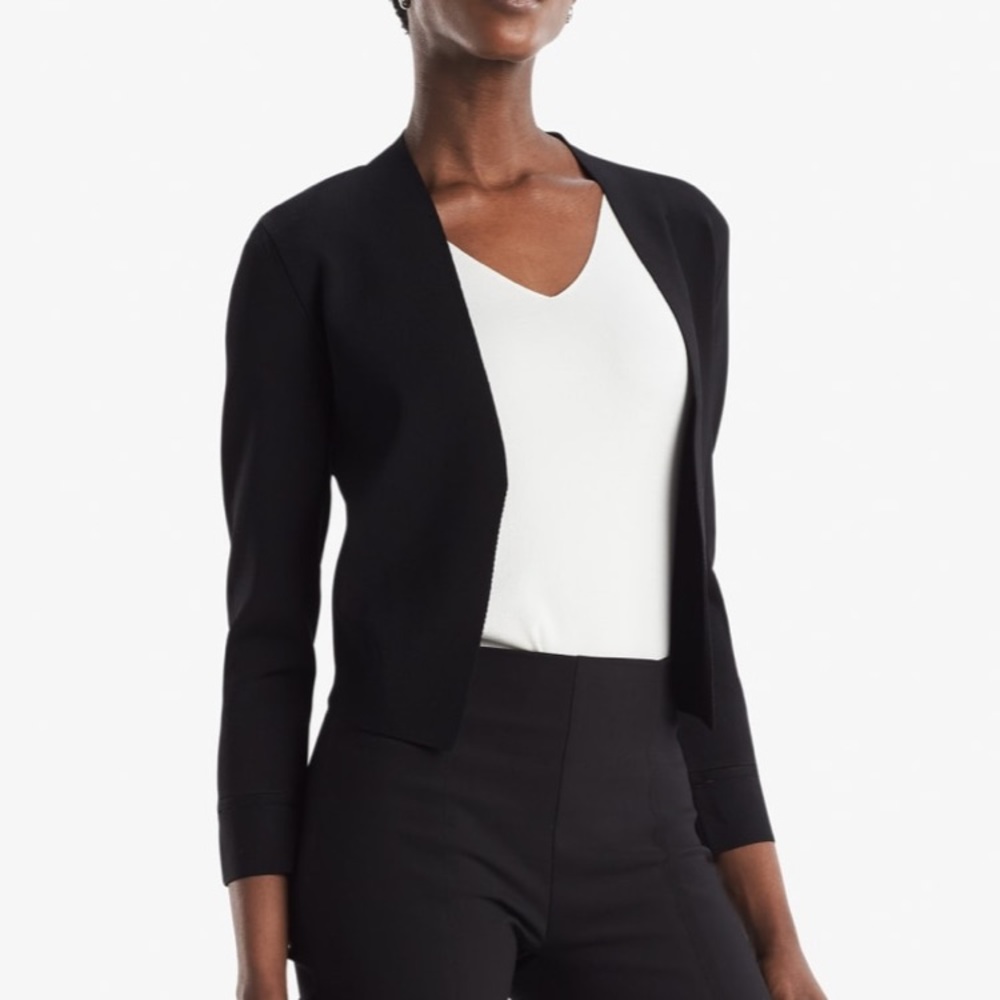 Mm LaFleur sant ambroeus jardigan black large